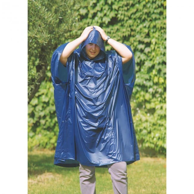 Custom Printed Raincoat In Pouch - Image 11