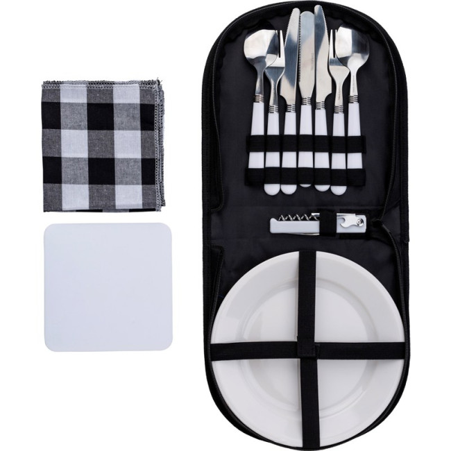 Custom Printed Picnic Travel Set - Image 3