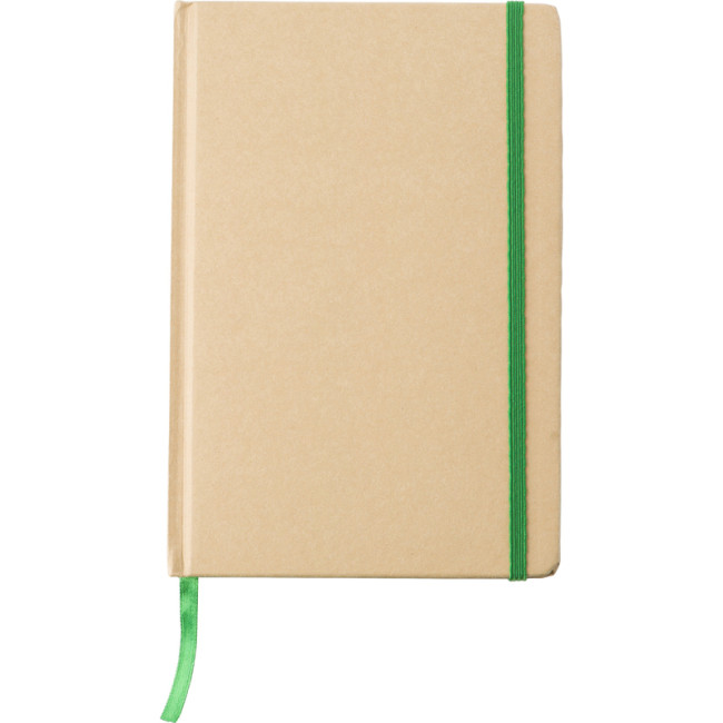 Branded Assington Recycled Paper A5 Notebook - Image 2