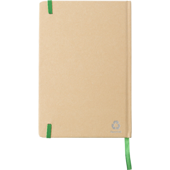 Branded Assington Recycled Paper A5 Notebook - Image 3