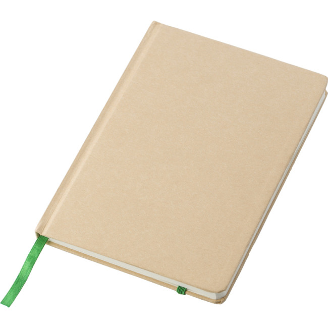 Branded Assington Recycled Paper A5 Notebook - Image 4