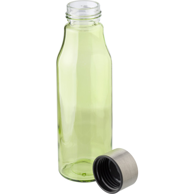 Custom Printed Glass And Stainless Steel Bottle 500ml - Image 6