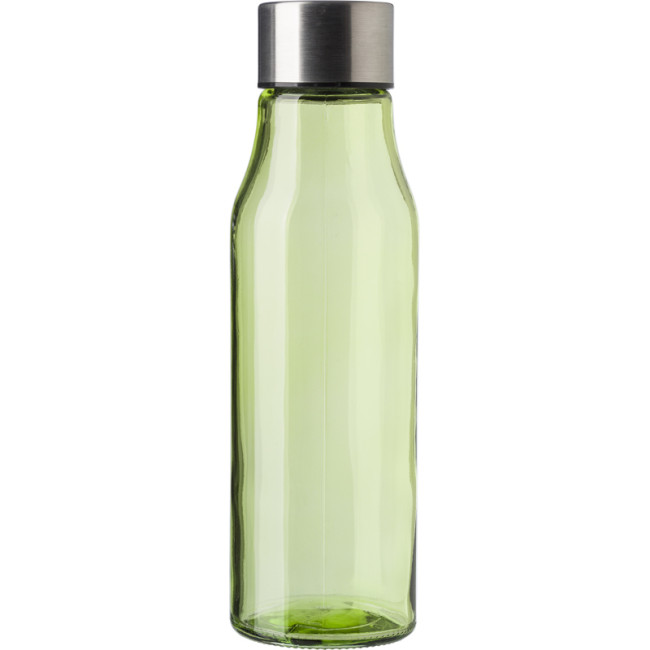 Custom Printed Glass And Stainless Steel Bottle 500ml - Image 5