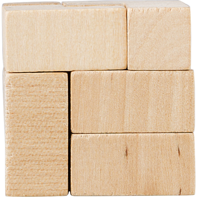 Custom Printed Wooden Cube Puzzle - Image 3