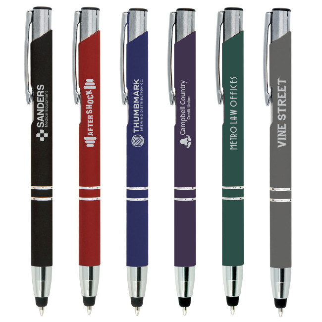 Custom Printed Crosby Softy Bottom Stylus Pen