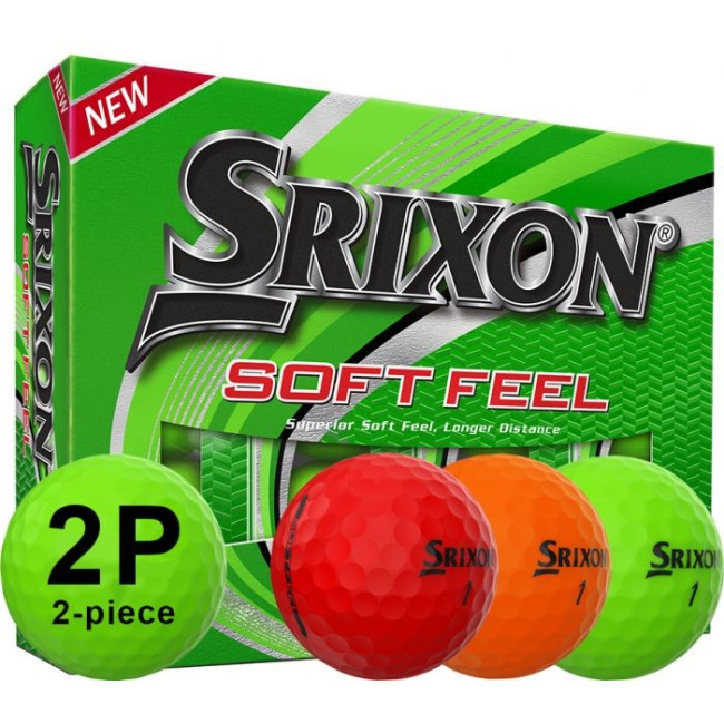 Custom Printed Srixon Soft Feel Printed  Brite Golf Balls 48 Dozen+