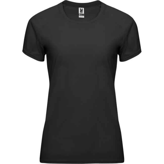 Custom Printed Bahrain Short Sleeve Women's Sports T-Shirt - Image 2