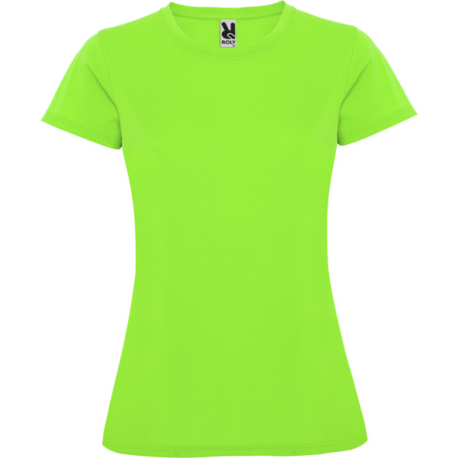 Custom Printed Montecarlo Short Sleeve Women's Sports T-Shirt - Image 4