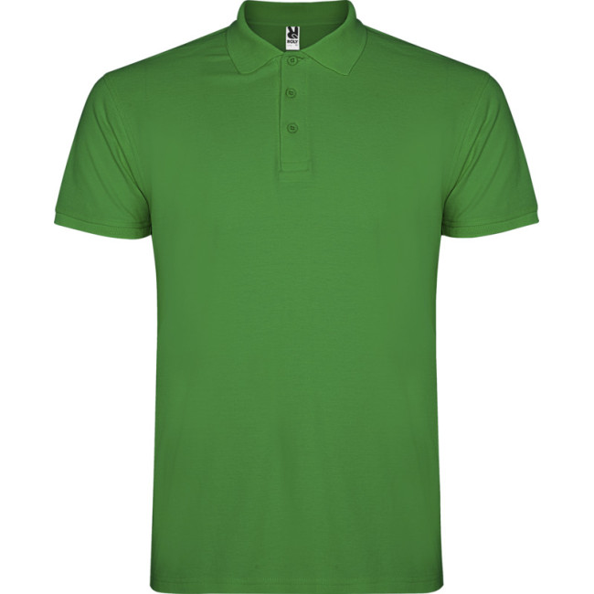 Branded Star Short Sleeve Kids Polo - Image 2