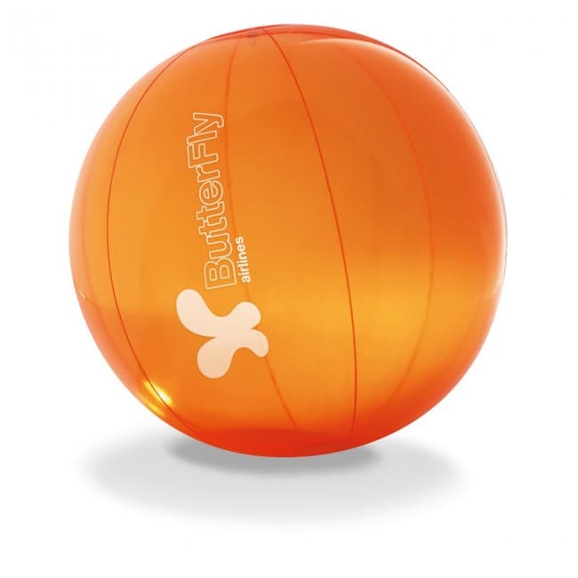 Custom Printed Transparent beach ball - Image 4