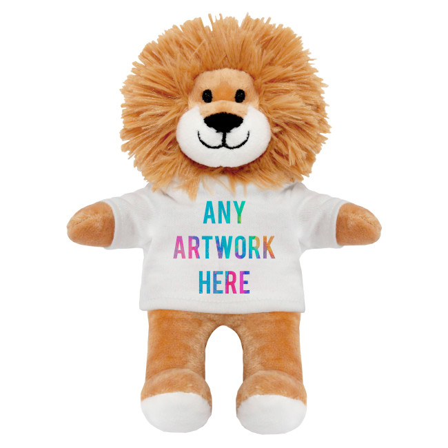 Custom Printed Louis Lion Soft Toy