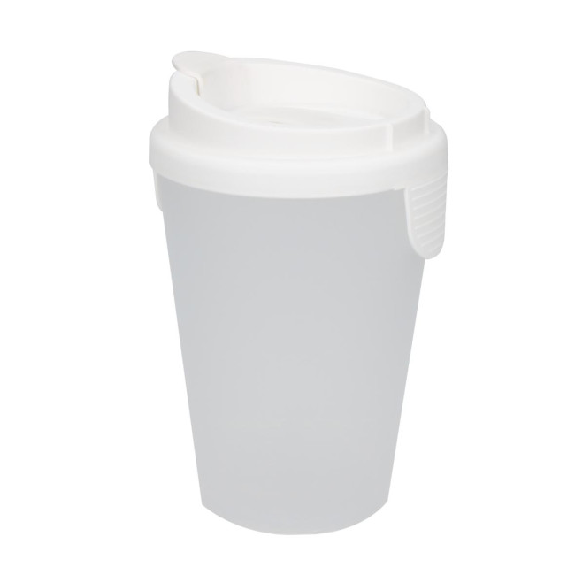 Custom Printed Turin Drinking Cup With Lid