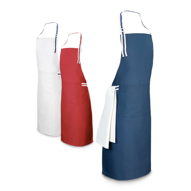 Custom Printed Apron In Cotton And Polyester - Image 1