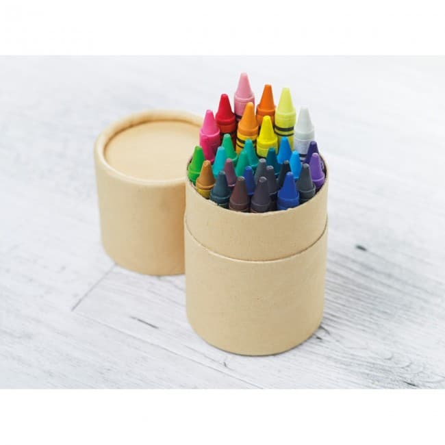 Custom Printed 30 Wax Crayons - Image 2