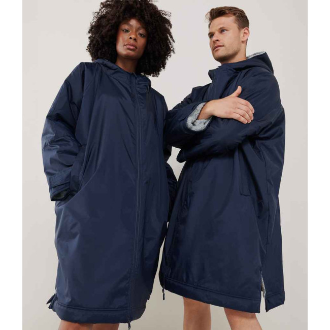 Custom Printed Customisable Waterproof Sherpa-lined All-Weather Robe - Image 4