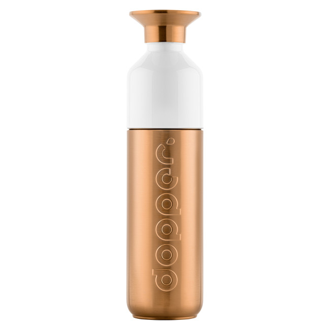 Custom Printed Dopper Steel Bottle 490ml - Image 1