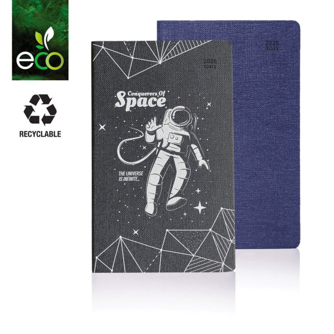 Custom Printed Nature 100% Recyclable Eco Diary - Image 1