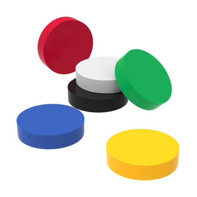 Custom Printed Round Standard Eraser - Image 1