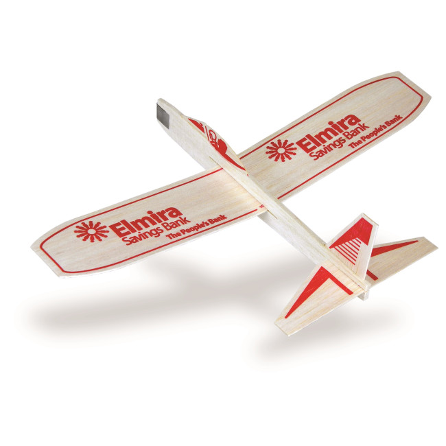 Custom Printed Balsa Glider 30-1