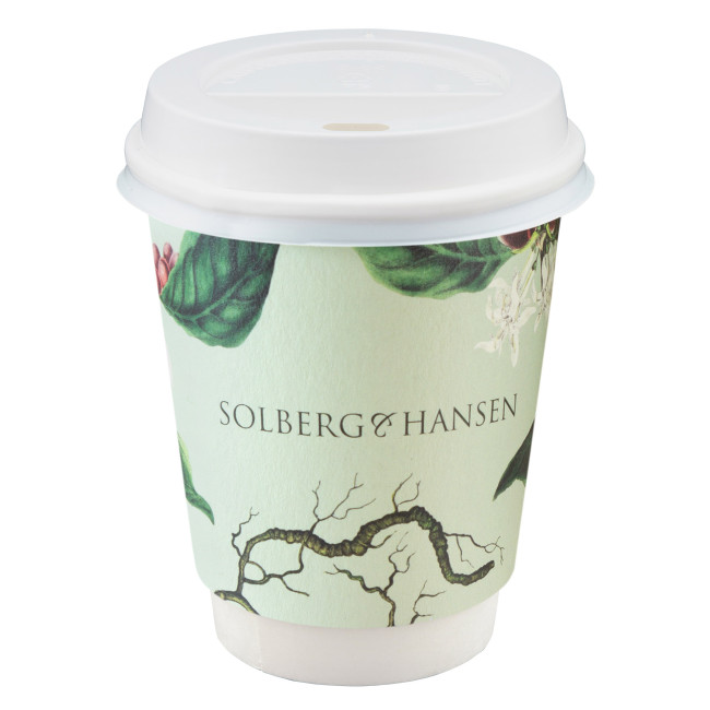 Branded Recyclable Green & Good Cup 8oz