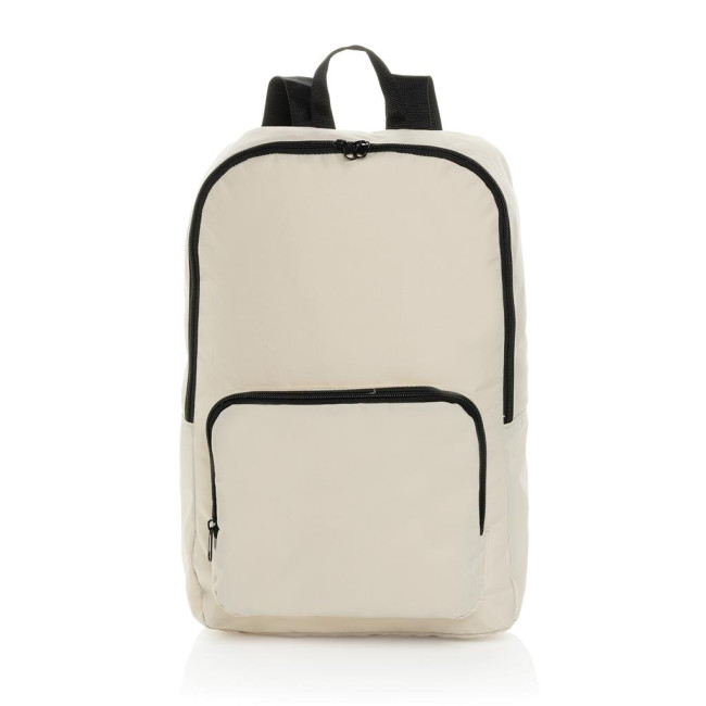 Custom Printed Dillon AWARE RPET Foldable Classic Backpack - Image 7