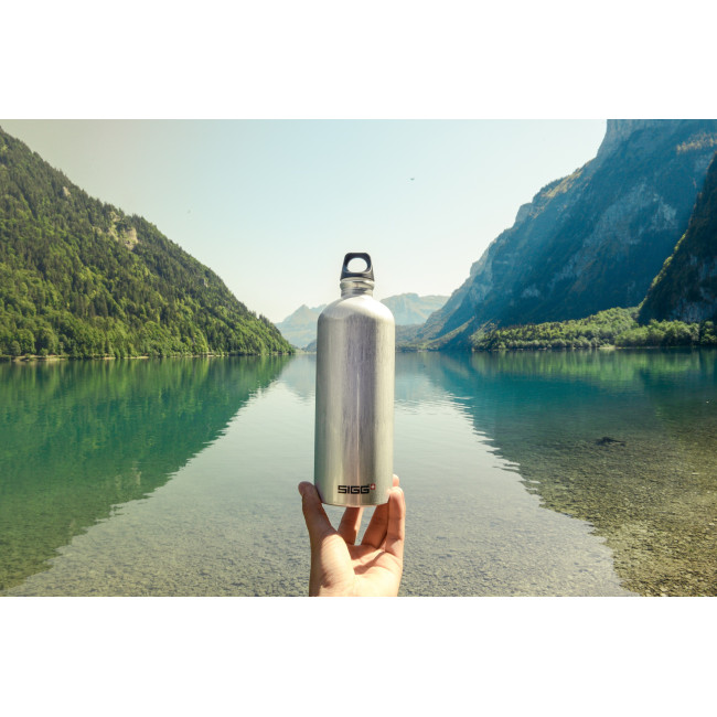 Branded SIGG Traveller Bottle MyPlanet 0.6L Aluminium - Image 4