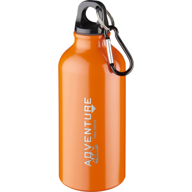 Custom Printed Oregon Aluminium Water Bottle 400ml - Image 12