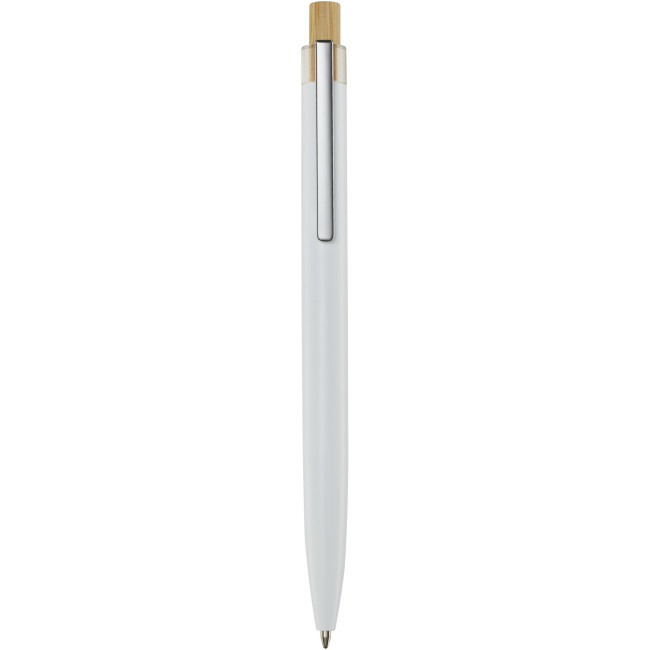 Custom Printed Nooshin Recycled Aluminium Ballpoint Pen - Image 2