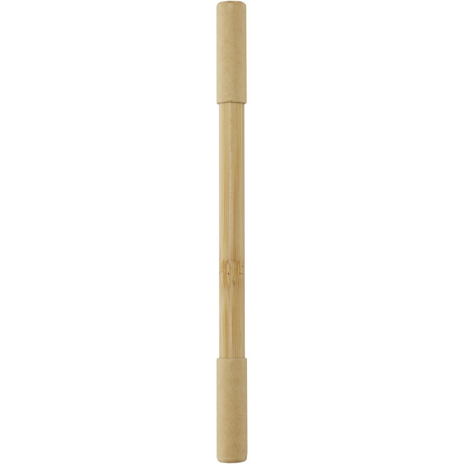 Branded Samambu Bamboo Duo Pen