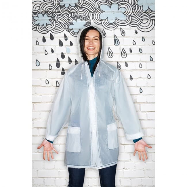 Custom Printed PEVA raincoat - Image 7