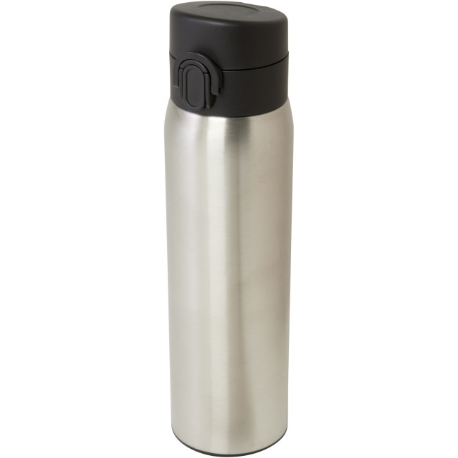 Custom Printed Sika RCS Recycled Stainless Steel Insulated Flask 450ml - Image 5