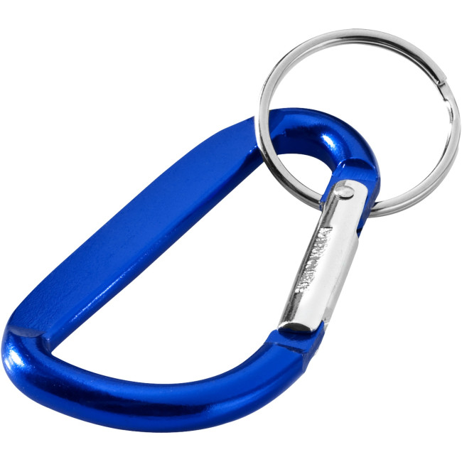 Custom Printed Timor RCS Recycled Aluminium Carabiner Keychain - Image 4