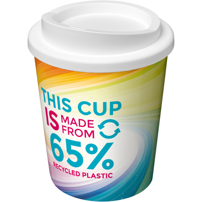 Custom Printed Brite-Americano Espresso Eco Insulated Tumbler 250ml - Image 2