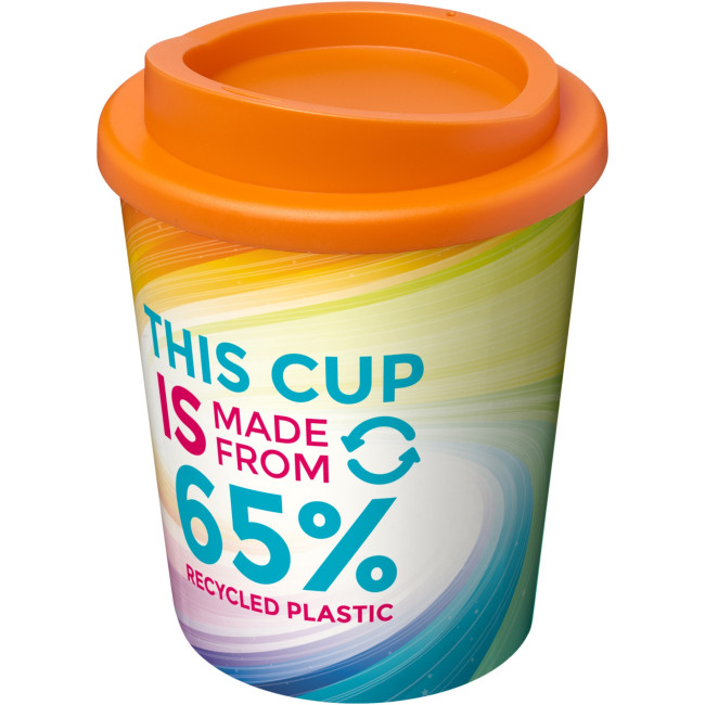 Custom Printed Brite-Americano Espresso Eco Insulated Tumbler 250ml - Image 4