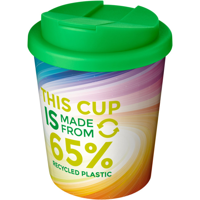 Custom Printed Brite-Americano Espresso Eco Spill-Proof Insulated Tumbler 250ml - Image 7