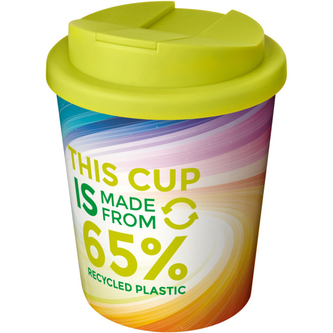 Custom Printed Brite-Americano Espresso Eco Spill-Proof Insulated Tumbler 250ml - Image 8