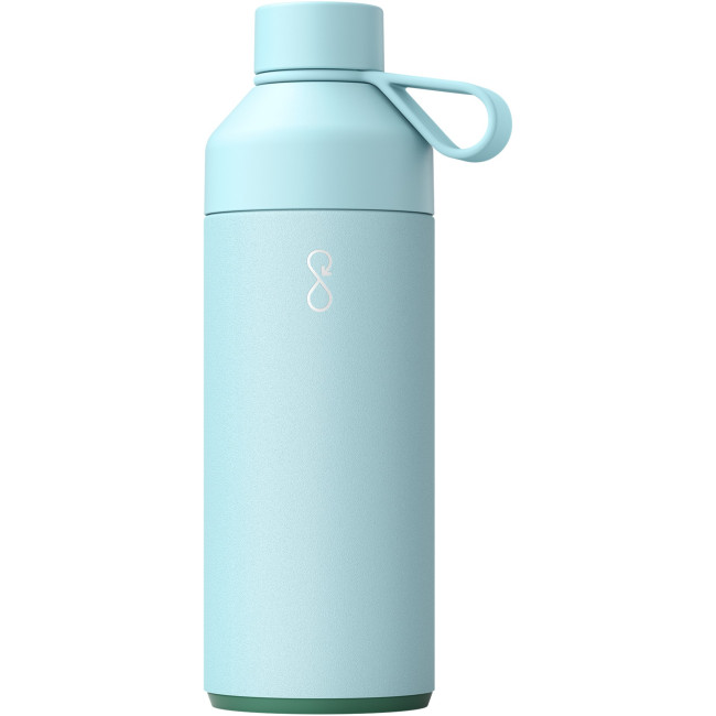 Custom Printed Big Ocean Bottle Vacuum Insulated Water Bottle 1000ml - Image 3