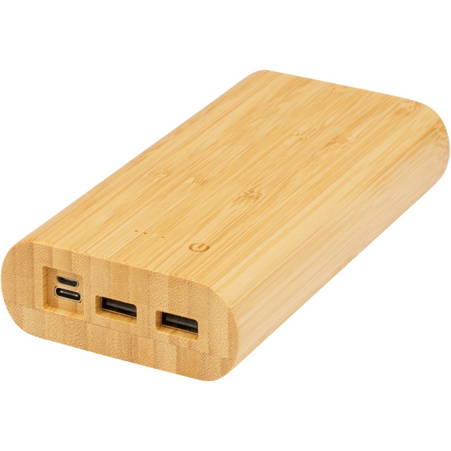 Branded Tulda Bamboo Power Bank 20.000 mAh