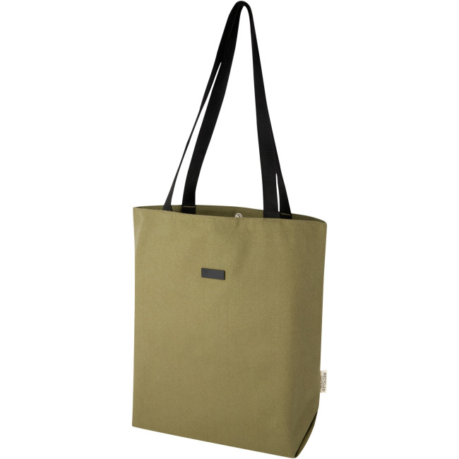 Custom Printed Joey GRS Recycled Canvas Versatile Tote Bag 14L - Image 2