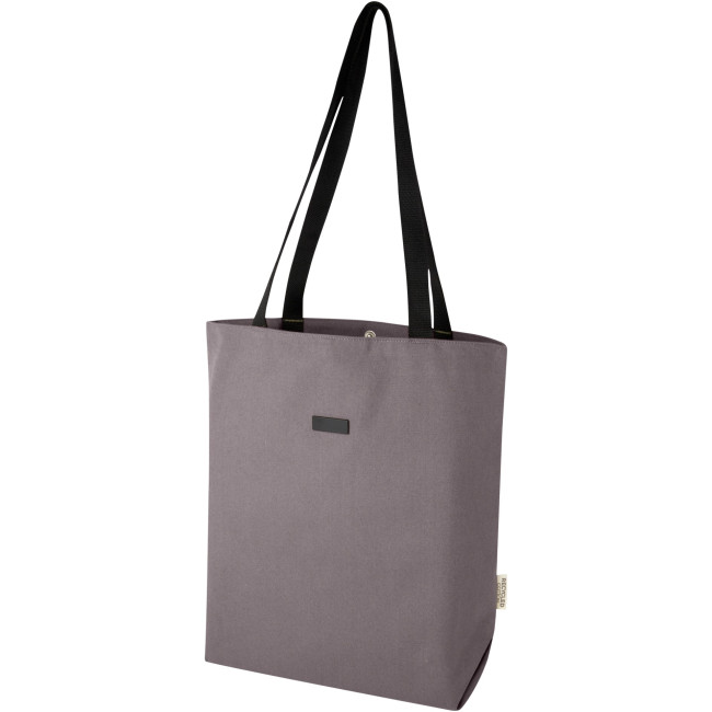 Custom Printed Joey GRS Recycled Canvas Versatile Tote Bag 14L - Image 3