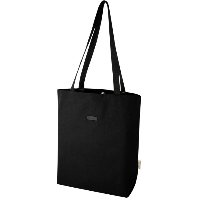 Custom Printed Joey GRS Recycled Canvas Versatile Tote Bag 14L - Image 4