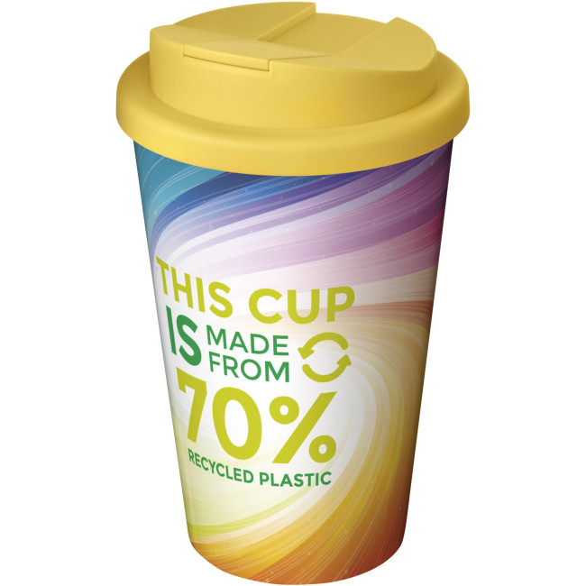 Custom Printed Brite-Americano Eco 350 ml Spill-Proof Insulated Tumbler - Image 2