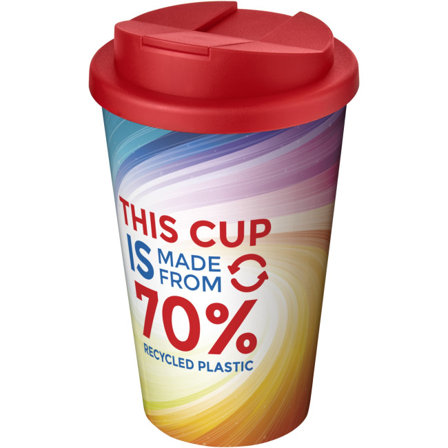 Custom Printed Brite-Americano Eco 350 ml Spill-Proof Insulated Tumbler - Image 3