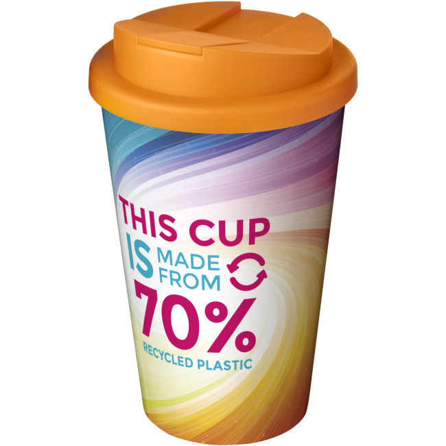 Custom Printed Brite-Americano Eco 350 ml Spill-Proof Insulated Tumbler - Image 4