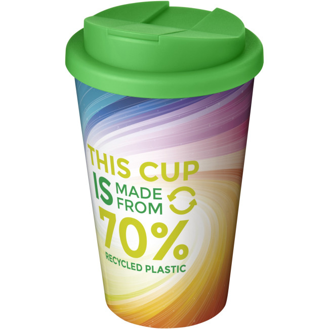 Custom Printed Brite-Americano Eco 350 ml Spill-Proof Insulated Tumbler - Image 7