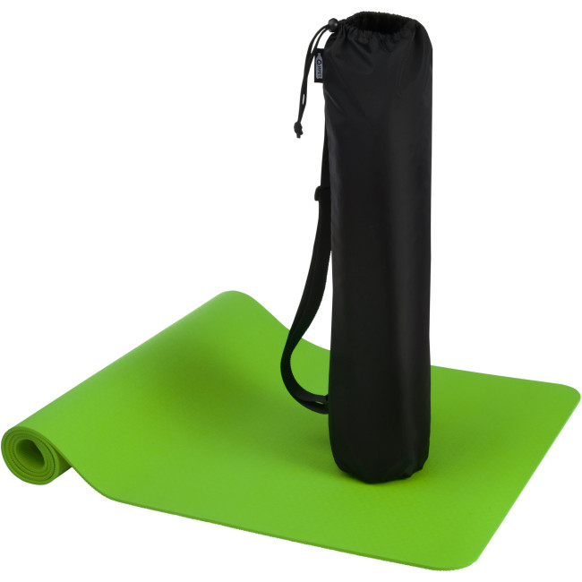 Custom Printed Virabha Recycled TPE Yoga Mat - Image 2