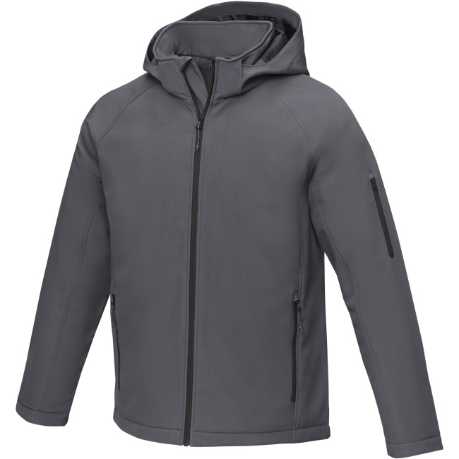 Custom Printed Notus Men's Padded Softshell Jacket - Image 2