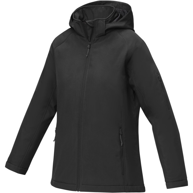 Custom Printed Notus Women's Padded Softshell Jacket - Image 1