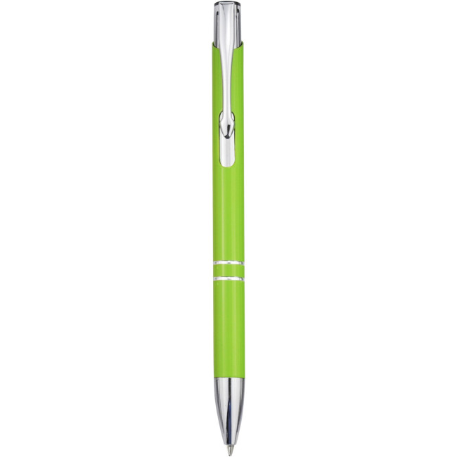 Custom Printed Moneta Recycled Aluminium Ballpoint Pen - Image 8