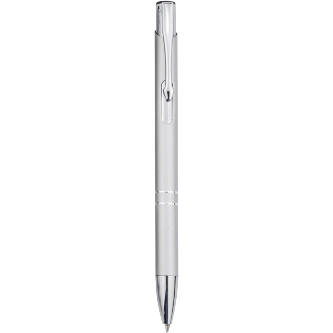 Custom Printed Moneta Recycled Aluminium Ballpoint Pen - Image 9